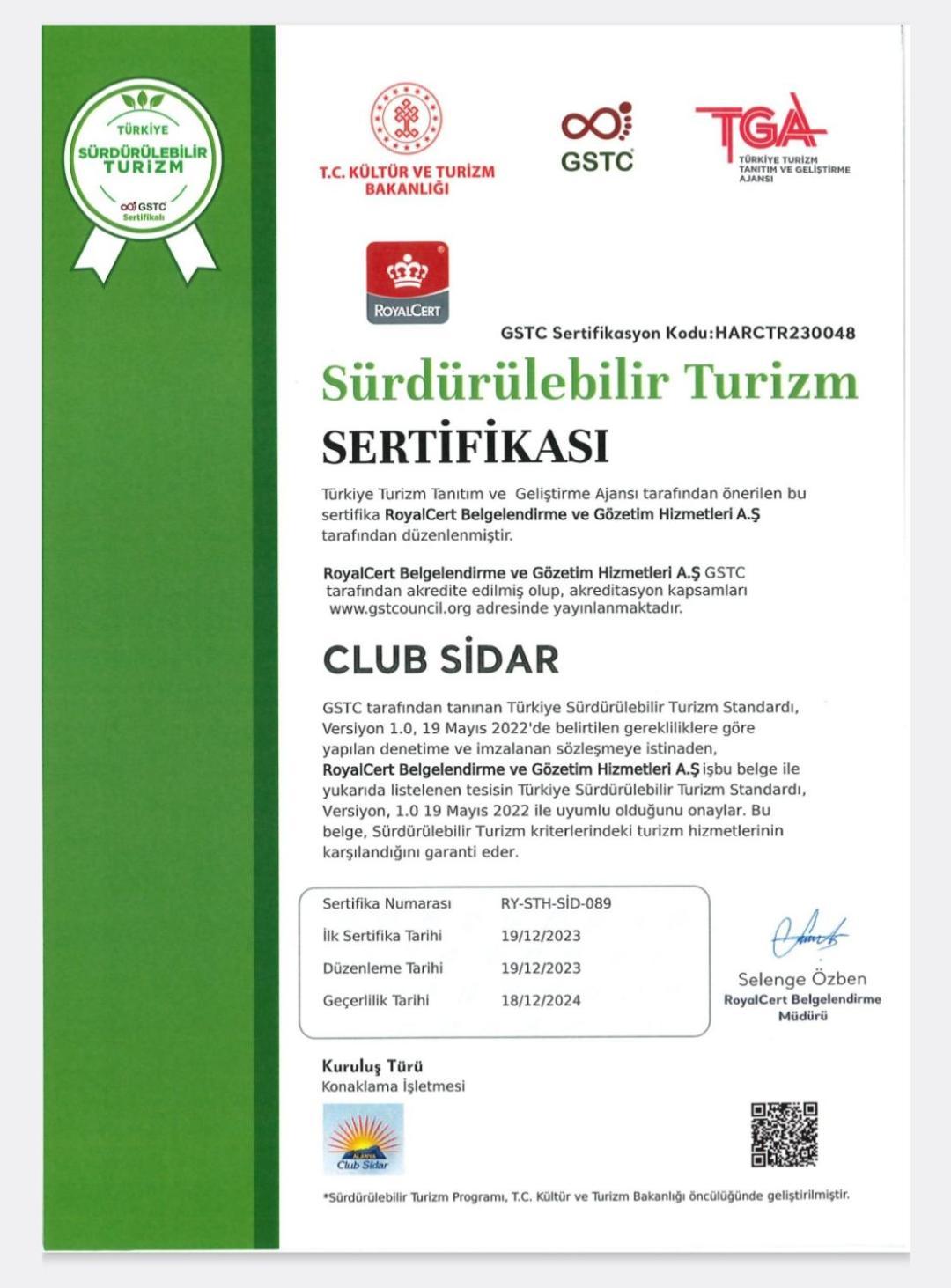 Club Sidar Apart Hotel Alanya Bagian luar foto